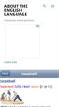 Mobile Screenshot of englishlanguagefaqs.com